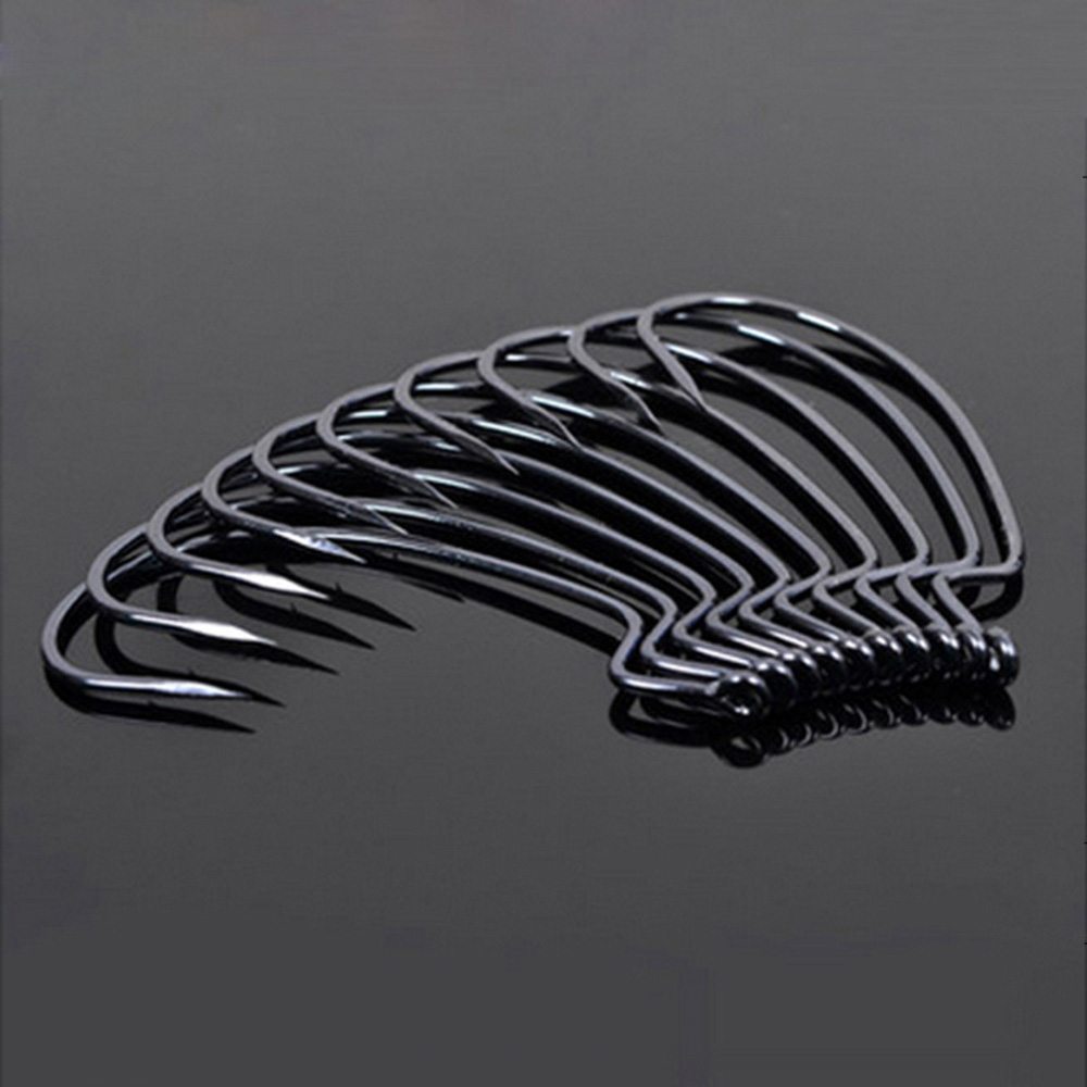 Fishing Hook Offset - 20 개/몫 넓은 간격 텍사스 낚시
