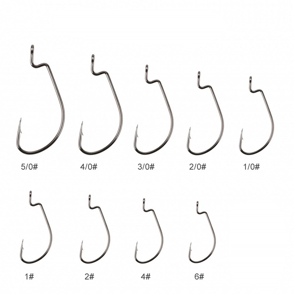 20 개/몫 넓은 간격 텍사스 낚시 후크 오프셋 fis - Fishing Hook Offset 리뷰 및 가격