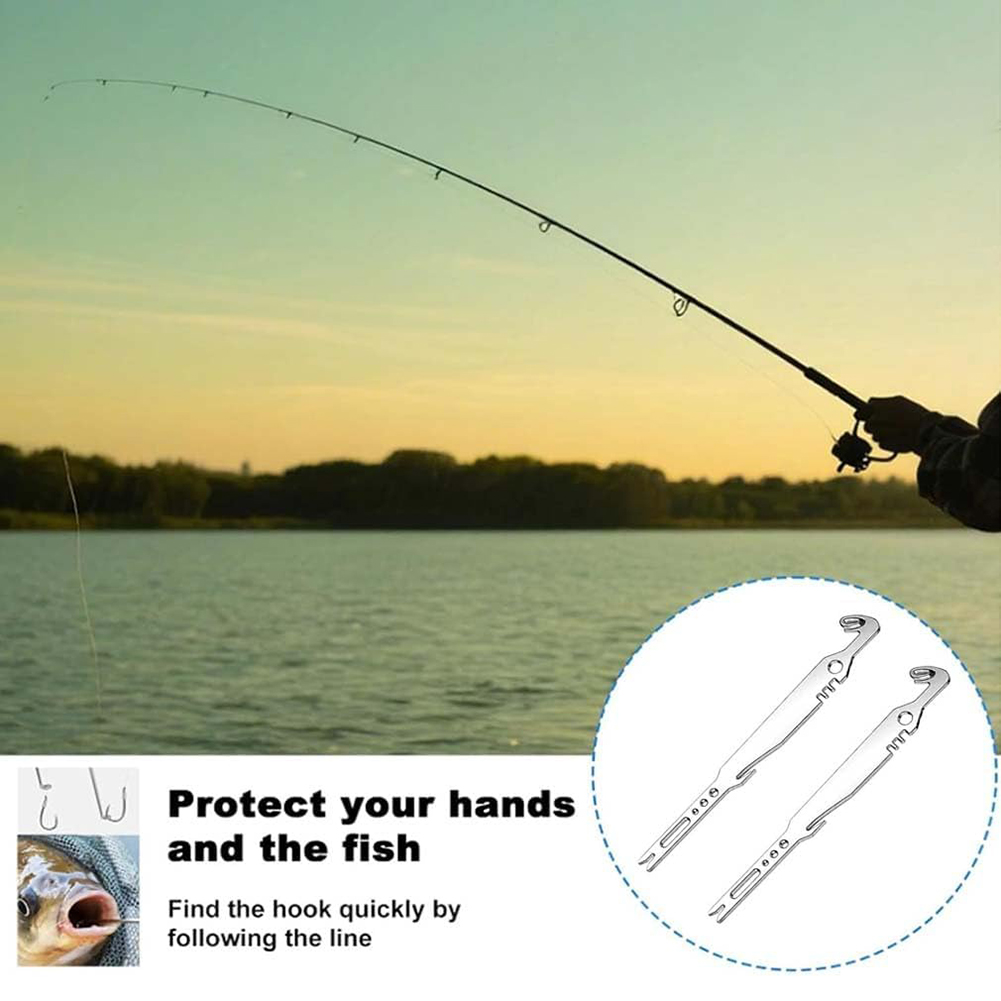 6 in 1 스테인리스 스틸 훅 제거기 매듭 묶기 도구 - Fishing Hook Stainless Steel 리뷰 및 가격
