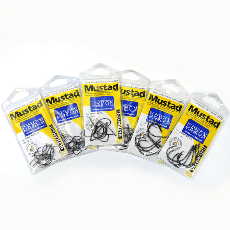 원래 MUSTAD 39951 낚시 후크 탄소강 Anzo - Fishing Hook Circle 리뷰 및 가격