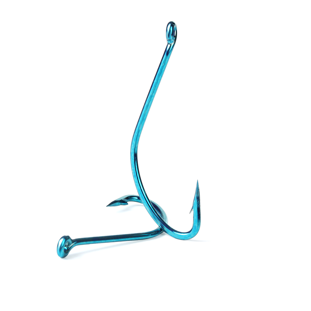 블루 고탄소강 낚시 후크, 가시 원형 싱글 잉어 후크  - Fishing Hook Circle 리뷰 및 가격