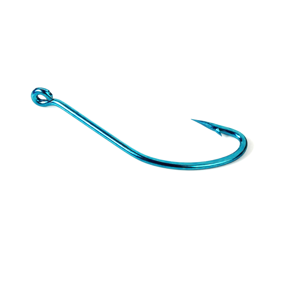 블루 고탄소강 낚시 후크, 가시 원형 싱글 잉어 후크  - Fishing Hook Circle 리뷰 및 가격