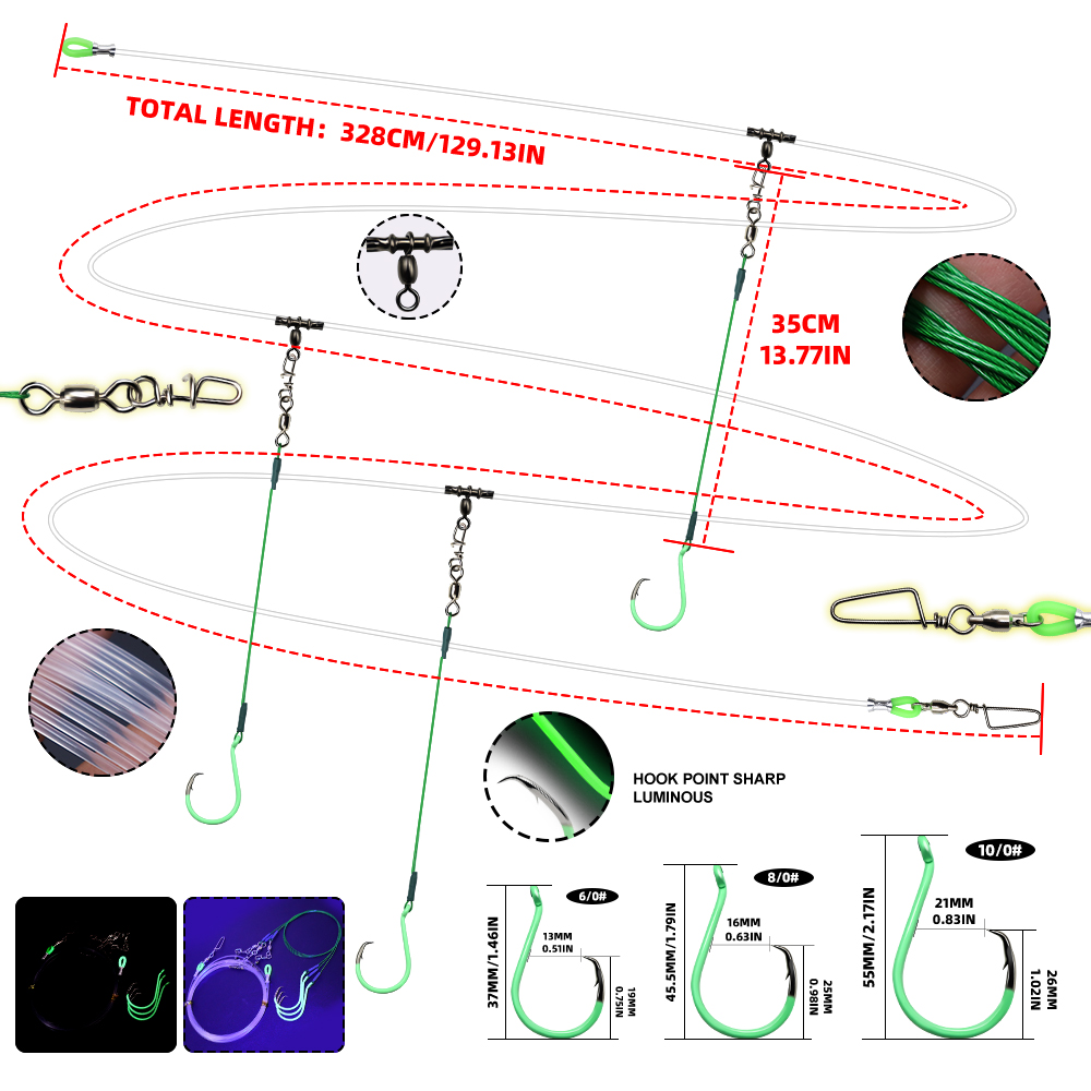ZYZHE 1개 딥드롭 낚시용품 보트 낚시 미끼 장비  - Fishing Hook Circle 리뷰 및 가격