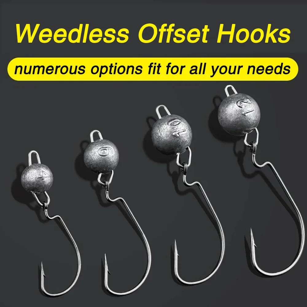 5개 금속 지그 헤드 웜 훅 2g 4g 10g 14g  - Fishing Hook Offset 리뷰 및 가격