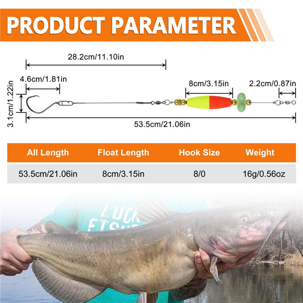 페그 플로트 딸랑이 달린 메기 후크, 8/0 오프셋 서 - Fishing Hook Circle 리뷰 및 가격